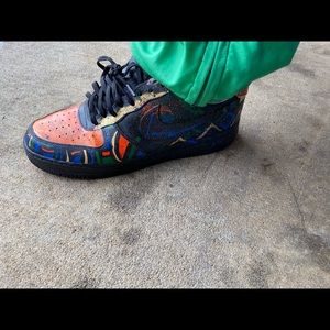 “Scattered” Airforce 1s (Custom By Me)